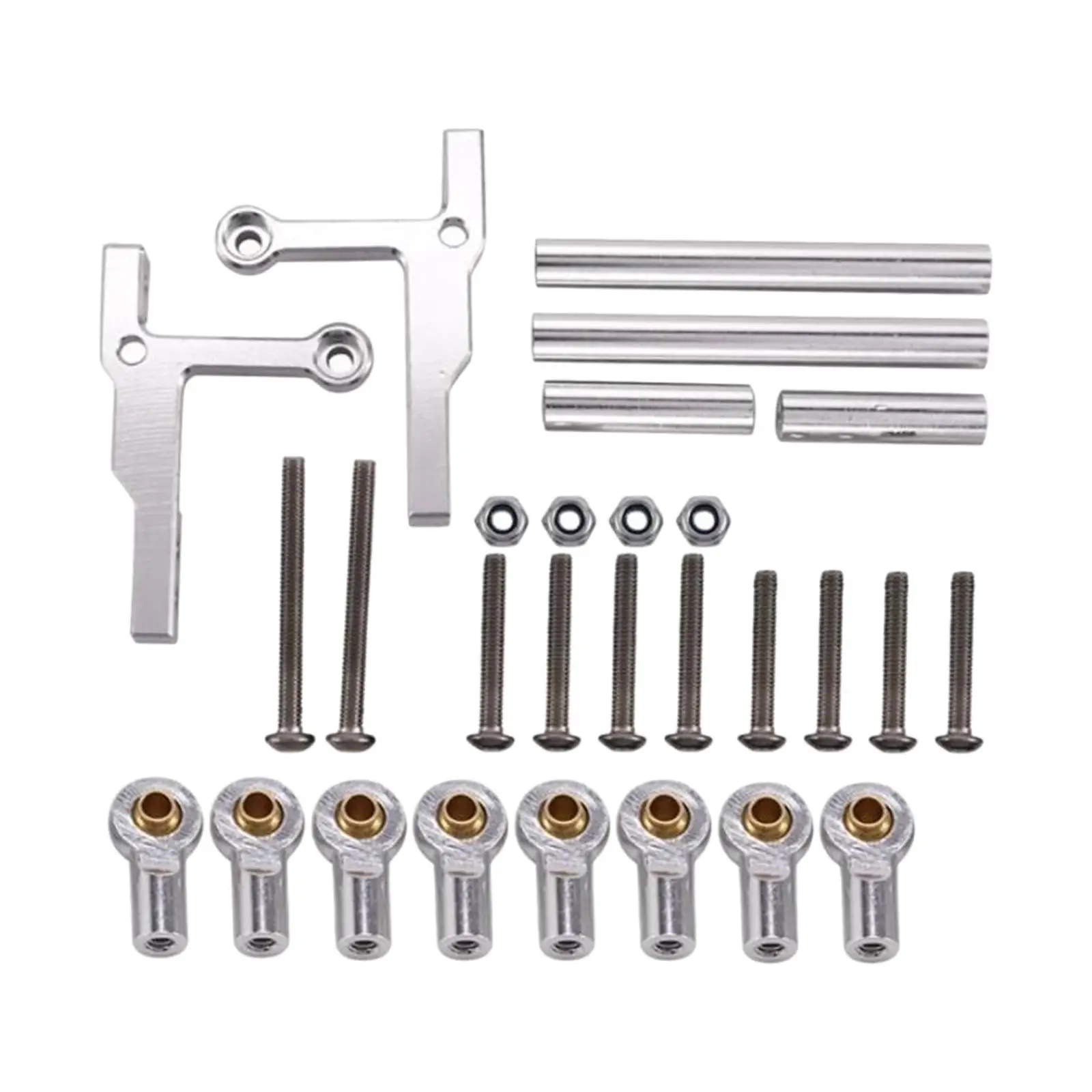 

1:10 Scale Remote Control Model Car Rod Ball Joint Chassis Push Rod Set Replacements 01 RC Trucks Accessory