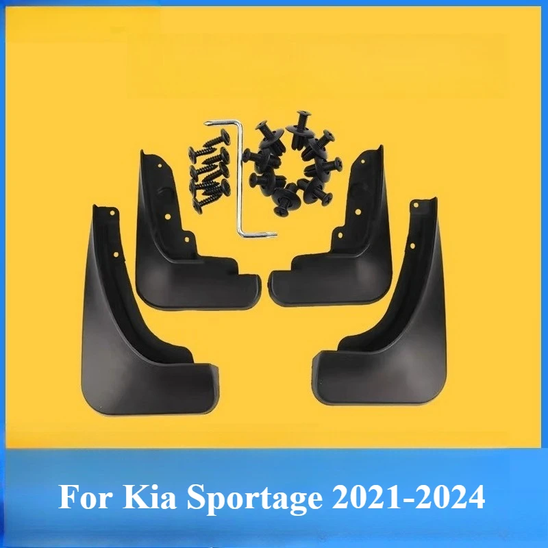 For Kia Sportage 2021-2024 Car Special Fender Upgraded Thickened Antifreeze Soft Rubber Blocking Original Parts Car Accessories view 3