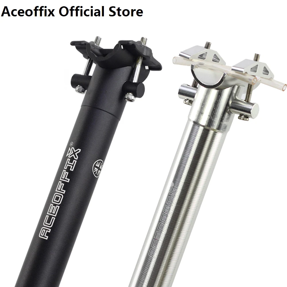 

Aceoffix Bicycle Seatpost Seat for Brompton 3sixty YR/YT Folding Bike 31.8*580mm Aluminum Seat Post Tube Bike Parts 329g