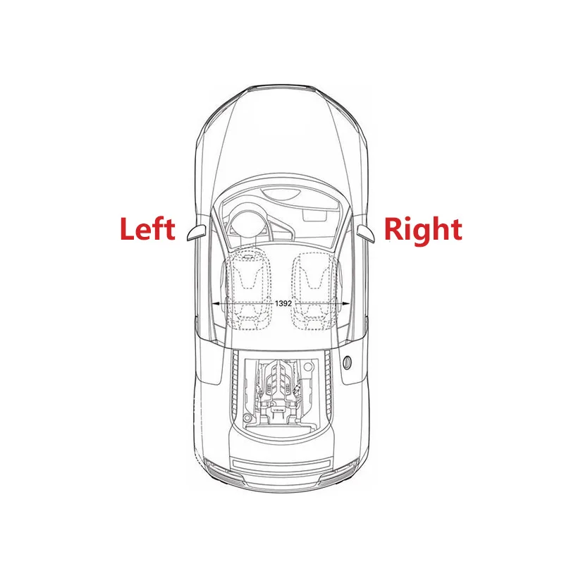 For Honda Fit Jazz Shuttle GK5 2014-2018 2019 2020 Car Wing Door Side Mirror Cap Shell House Outside Rearview Mirror Cover Lid view 6