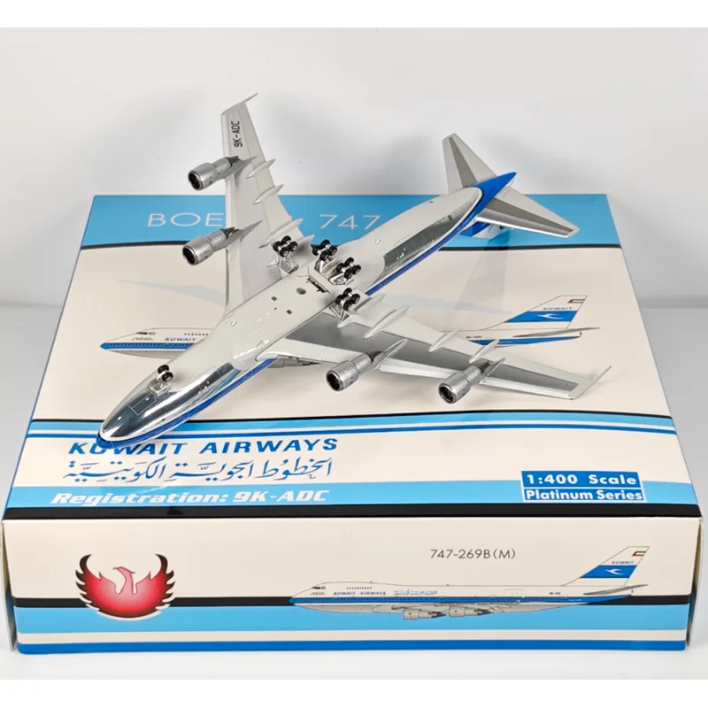 Phoenix 1/400 Bilancia Kuwait Airways B747-200 9K-ADC Pressofuso In Lega Modello di Aereo Da Collezione Ornamento Decorativo