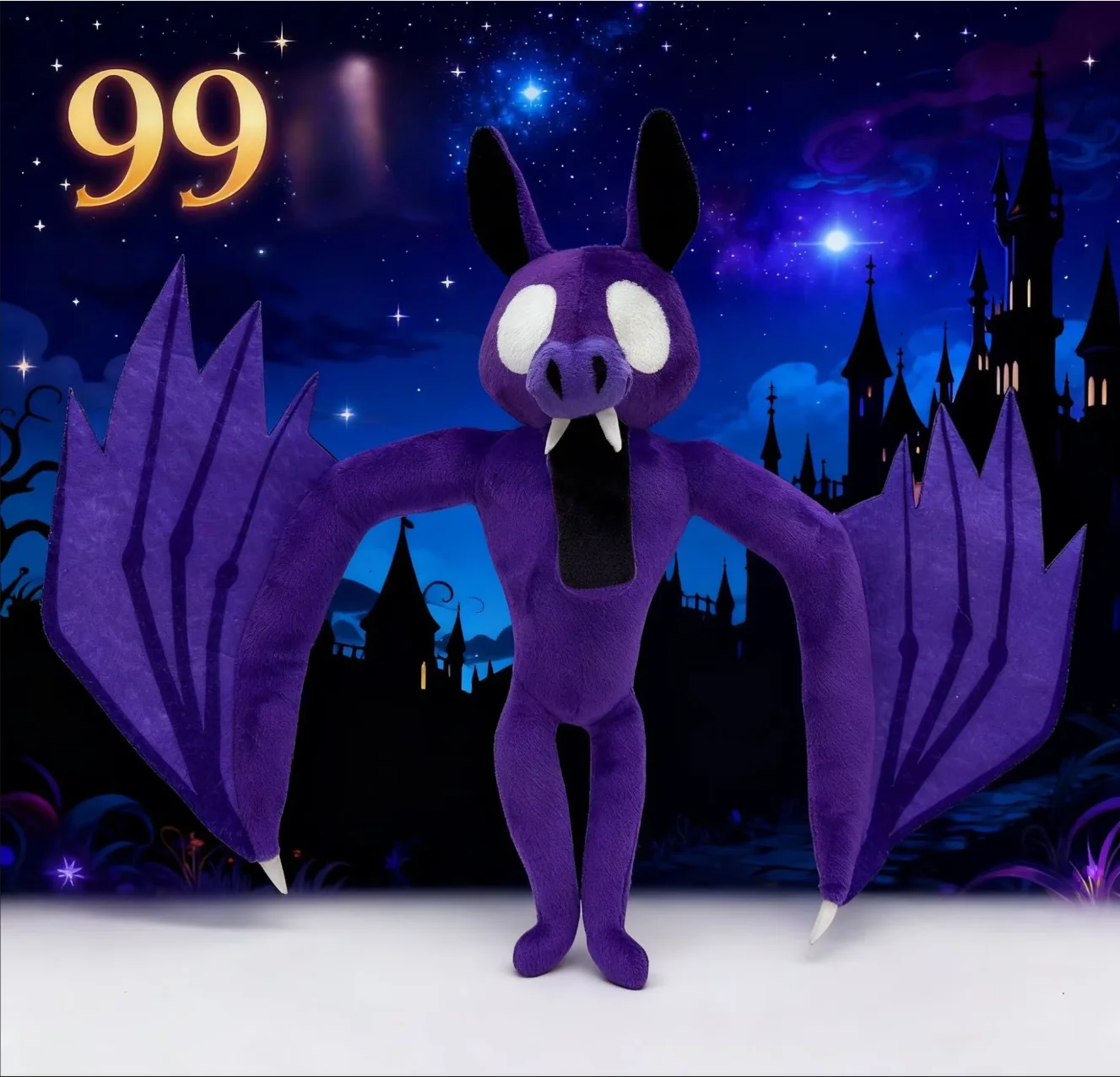 NEWHOT Bat 99 Nights In The Forest Plush Funny Game Chrismas Gift Anime Peripherals Soft Doll New Gifts Decoration New Character