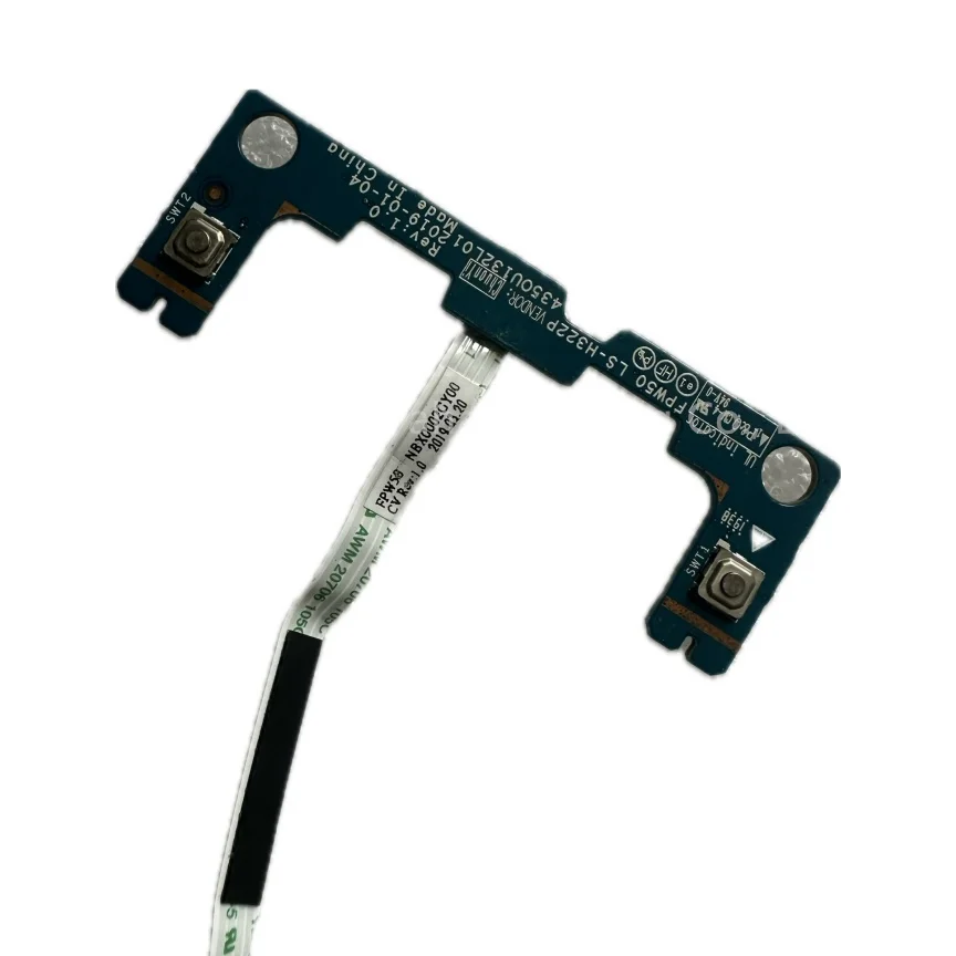 Original For HP 15S-DU 15-GW 15-DY Touchpad Trackpad Mouse Button Board With Cable FPW50 LS-H322P