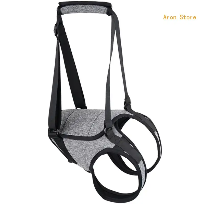 Adjustable Dog Lift Harness Large Dogs Back Strap Padded Support Lifting Harness H3CF