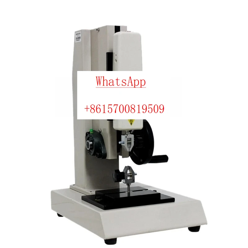 Hand cranked spiral frame test bench, digital push-pull force meter, tensile and compressive testing machine, 1000N