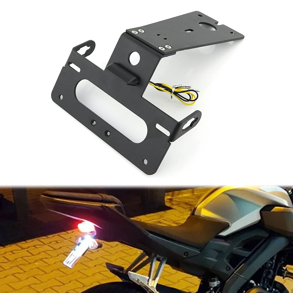 Fit For Yamaha YZF-R125 2014-2020 2021 2022 2023 2024 YZF R125 Rear Tail Tidy Fender Eliminator License Plate Holder Bracket