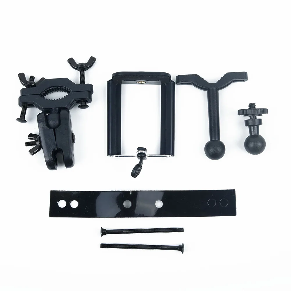 

Подставка-держатель для зеркала заднего вида для сотового телефона с GPS, регулируемые боковые захваты, губка без царапин, черная