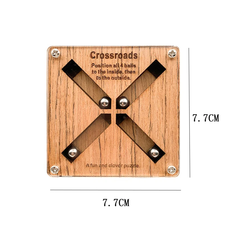 Very Difficult Crossroad Puzzles for Adults Kids Labyrinth Maze Gifts Brain Training Focus Games Fun Challenges Educational Toys
