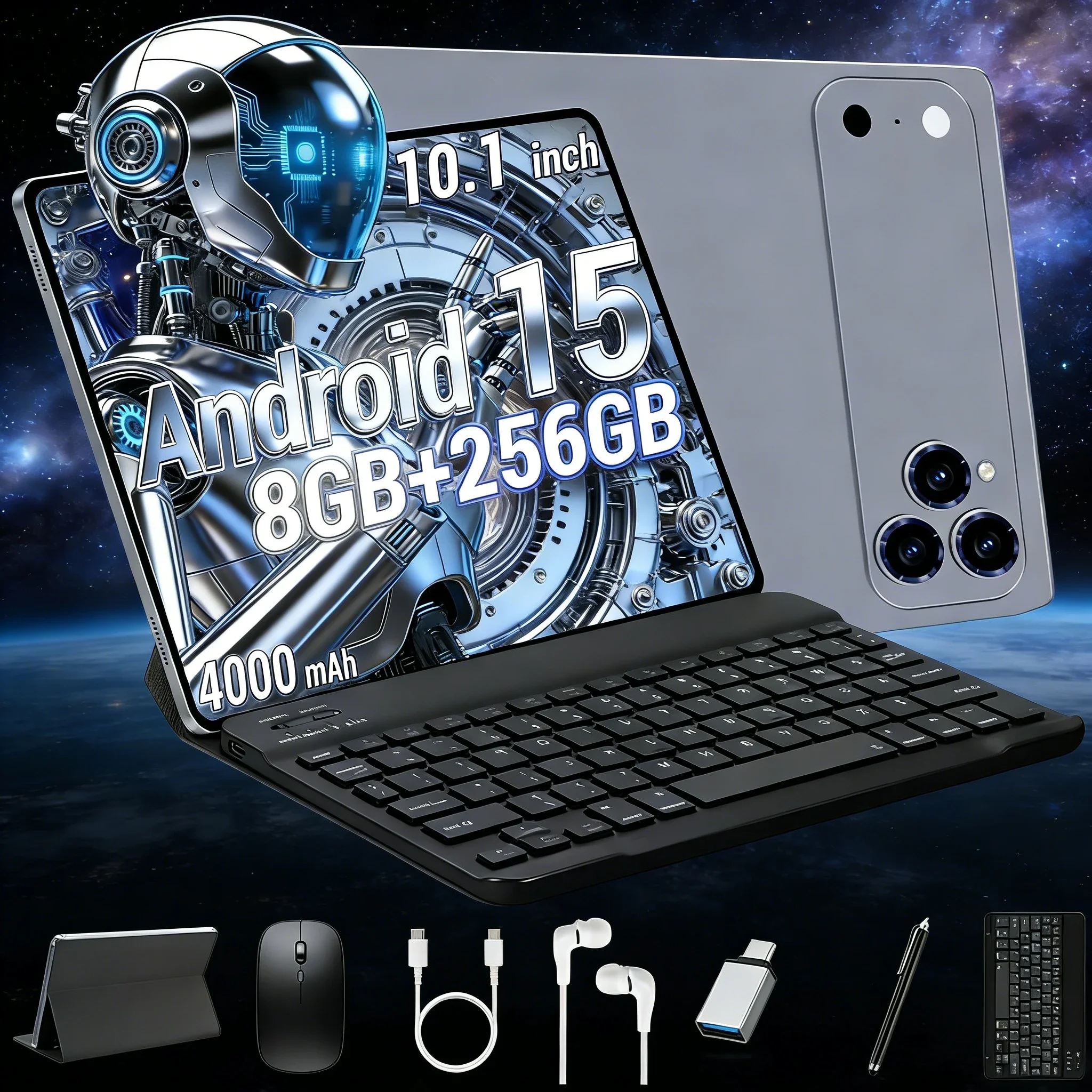 

Самый продаваемый планшет A17 Pro Max 10.1" FHD IPS 8+256 ГБ 4000 мАч с длительным временем автономной работы для учебы, бизнеса и развлечений