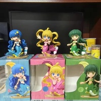 In Stock Mermaid Melody 10-11cm Tall Toin Rina Hanon Hosho Nanami Luchia Figure Anime Toy Genuine Model Collection