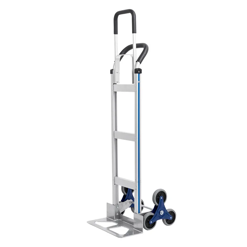 Uni-Silent 200kgs Hand Truck All Aluminum Material Climbing Hand Truck 6 Wheels Hand Truck FHT200-6S