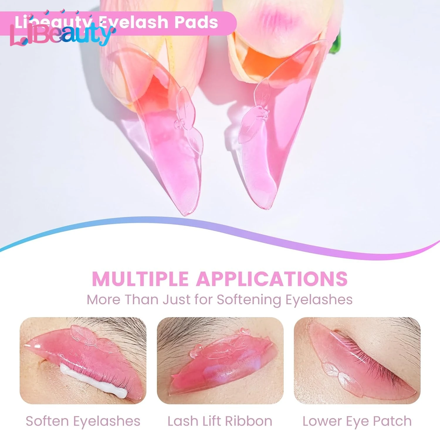 Libeauty Geen Lijm Super Sticky Wimperlift Staaf Koreaanse Lash Lift Schilden Plat Gebruik Verzachtende Wimpers Lash Lift Pads Voor Thuisgebruik