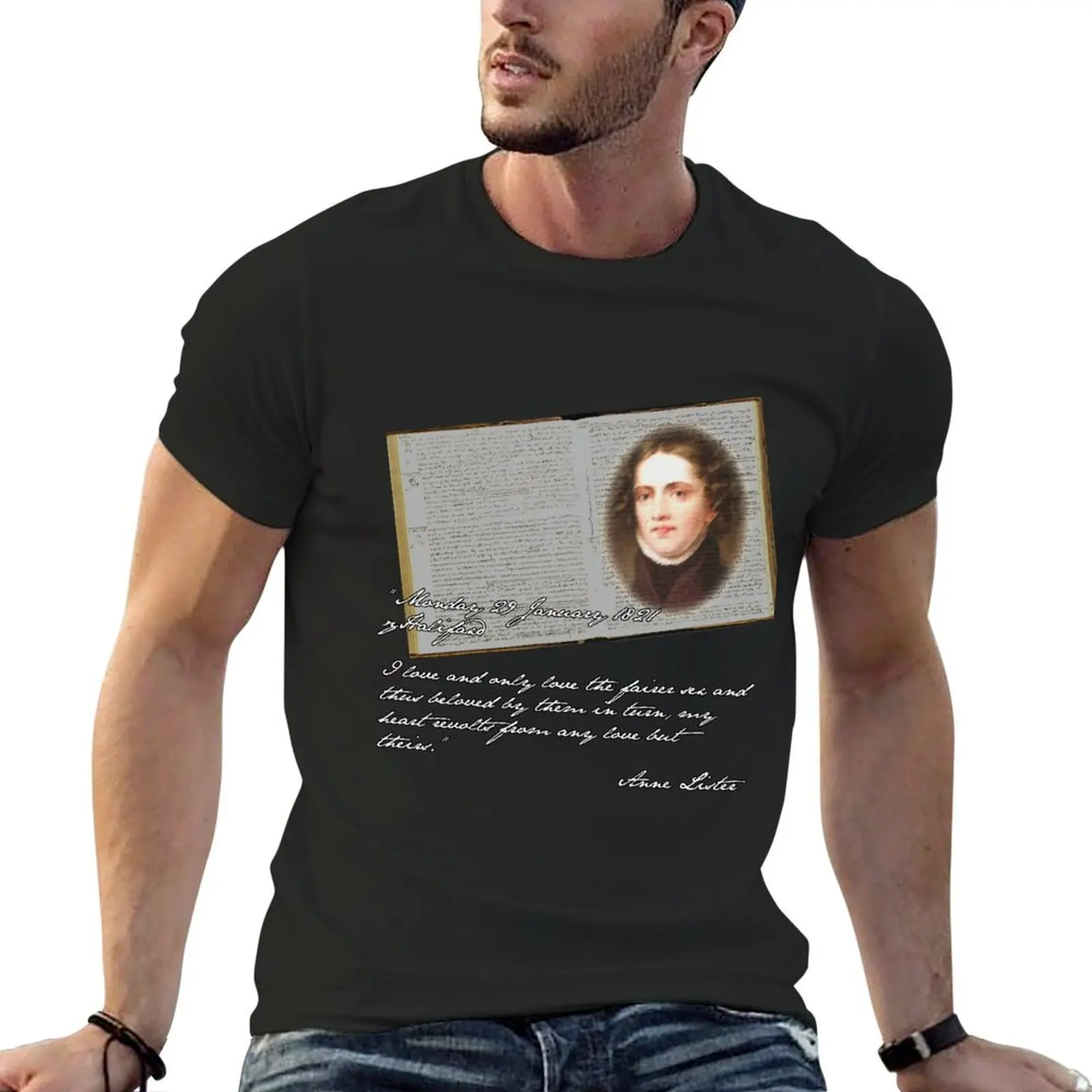 

I Love Anne Lister T-Shirt graphic tee shirt new edition hippie clothes graphics mens fashion