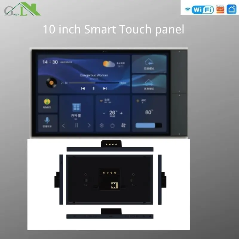 Imagem -02 - Tuya-painel de Controle Inteligente Touch Inteligência Tuya Switch Touch Screen Smart Home 10