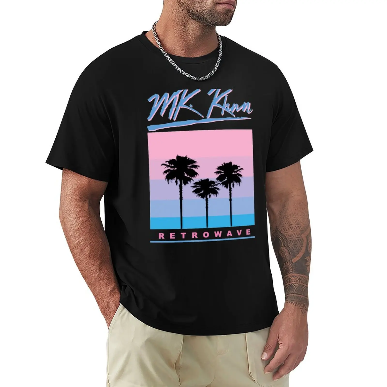 

Retrowave Skyline T-Shirt vintage t shirt hippie clothes funny t shirt mens tall t shirts