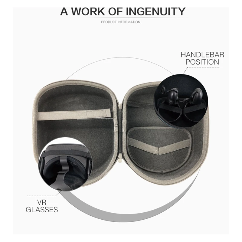 حقيبة تخزين محمولة لـ Oculus Quest 2 ، حقيبة حمل سفر للصدمات ، ملحقات VR ، Meta Quest 3 ، Quest 2