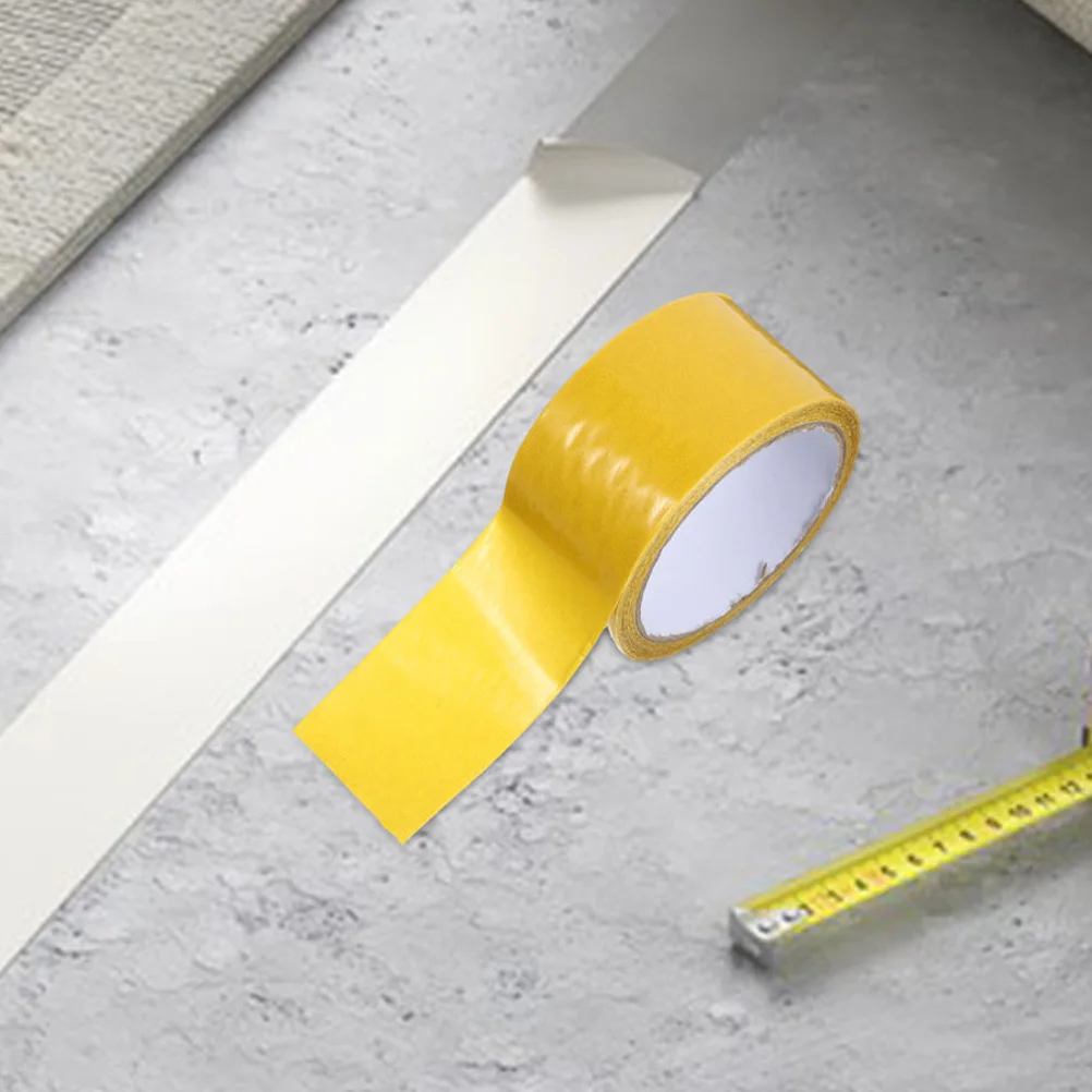 1 Roll Double-Sided Fabric Heavy Duty Mesh Roll For Carpet Repair Flooring Waterproof Cloth Adhesive Tape Sealing Tape