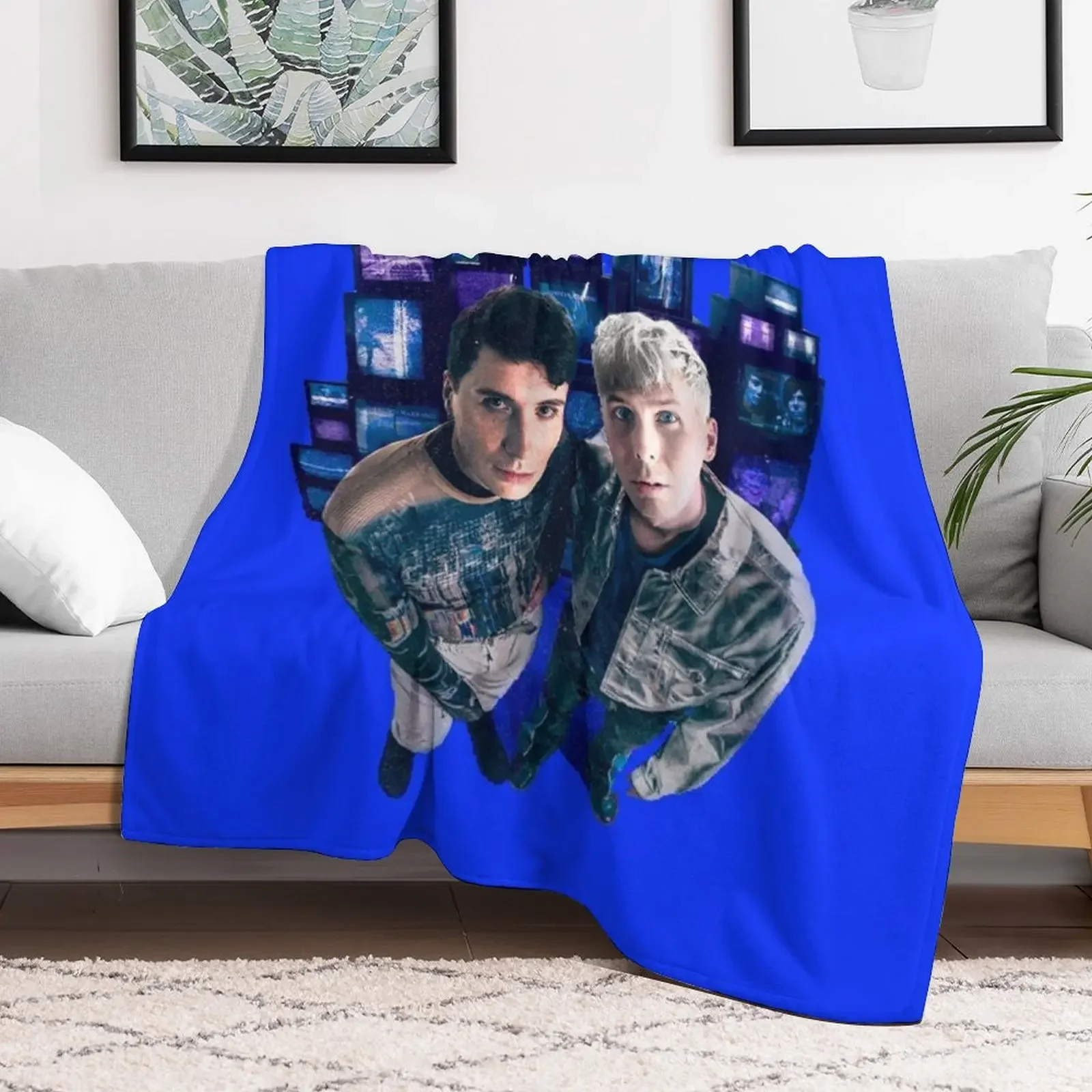 Dan and Phil Terrible Influence Tour Throw Blanket Lightweight Warm Blanket for Travel Camping
