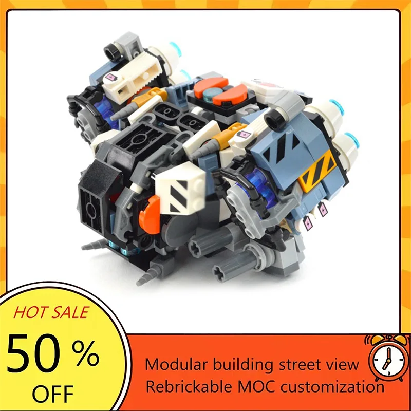 

Набор из 266 деталей: Популярная модель космического корабля из фильма «Звездные войны», конструктор MOC, модульная технология, подарок на праздник, игрушка для сборки для детей