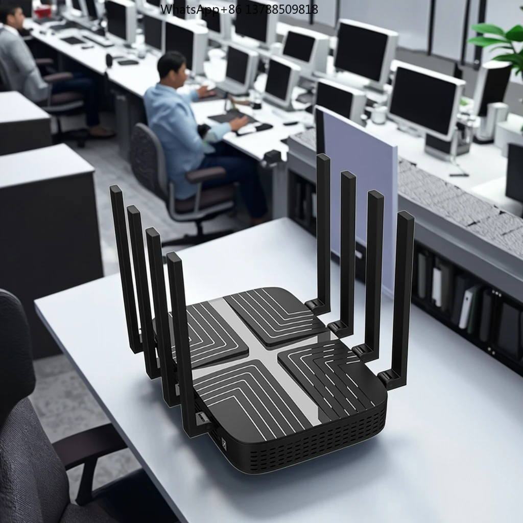5G WiFi7 Router with 2.5Gbps WAN LAN Ports Dual SIM and Mesh Networking for Seamless Internet Experience