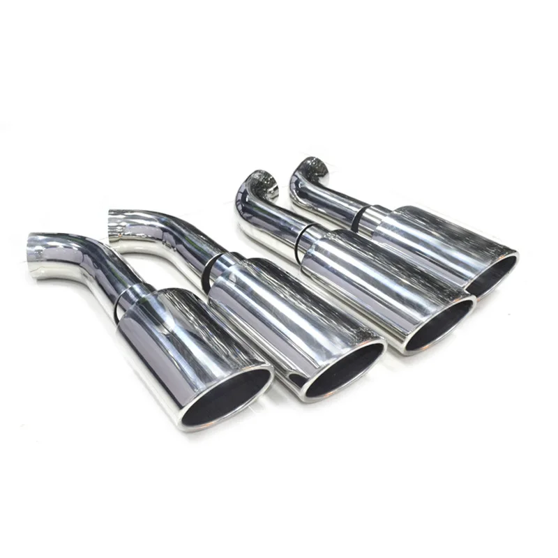 メルセデス・ベンツGクラスG500、G55、G550、改造G63用、16～21年式対応、ステンレス製4本出しエキゾーストテールノズル