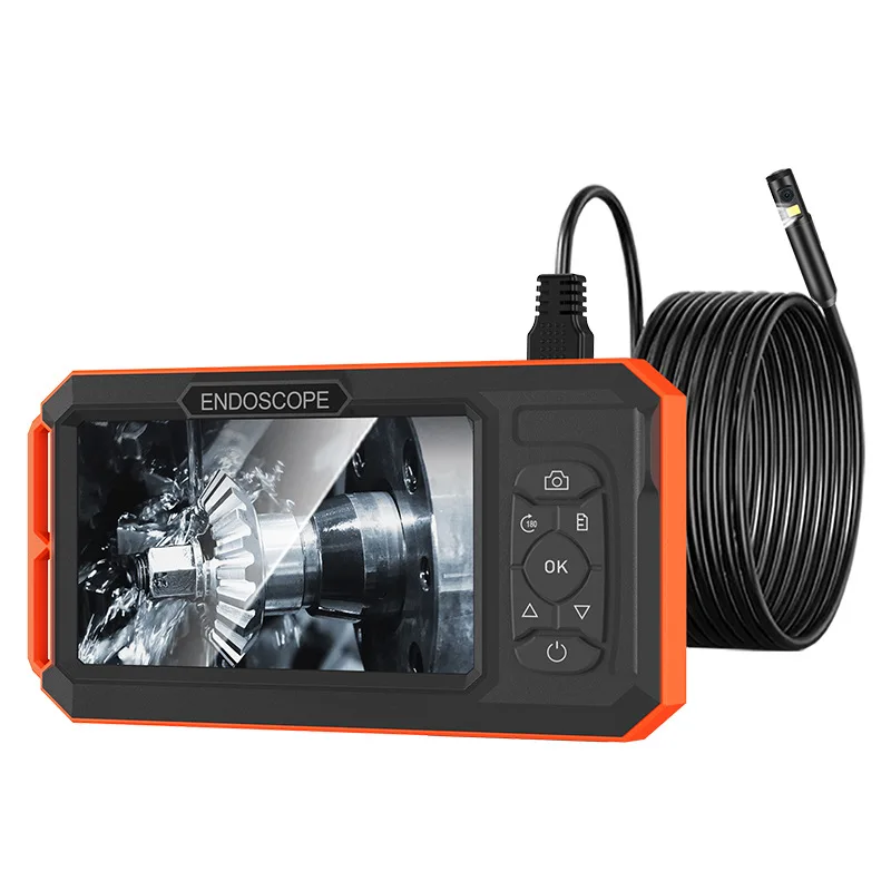 

5-дюймовый IPS-экран, 3,9 мм, 2 МП, 1080P, промышленный эндоскоп, CMOS-камера-бороскоп, инспекционная камера-отоскоп, цифровой микроскоп