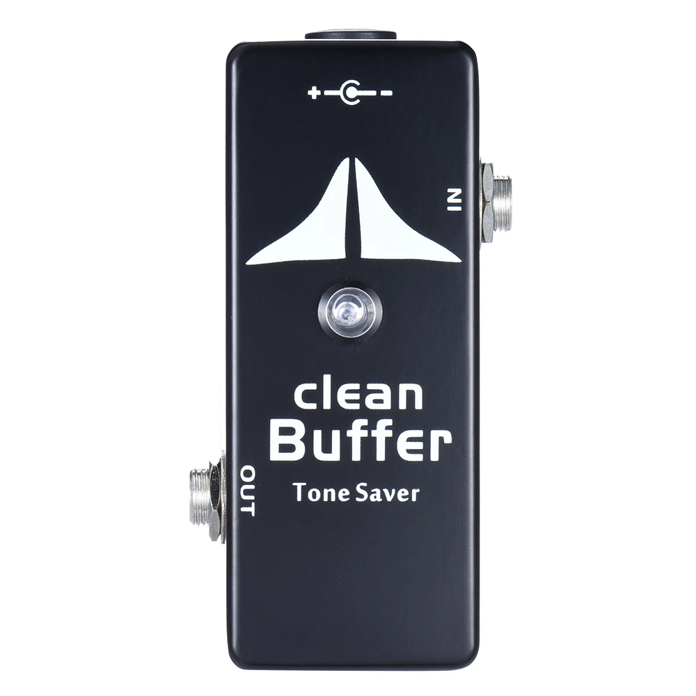 Mosky Clean Buffer Mini True Bypass Guitar Effects Pedal Tone Saver Buffer Effects Processsor Guitar Metal Shell Guitar Effects