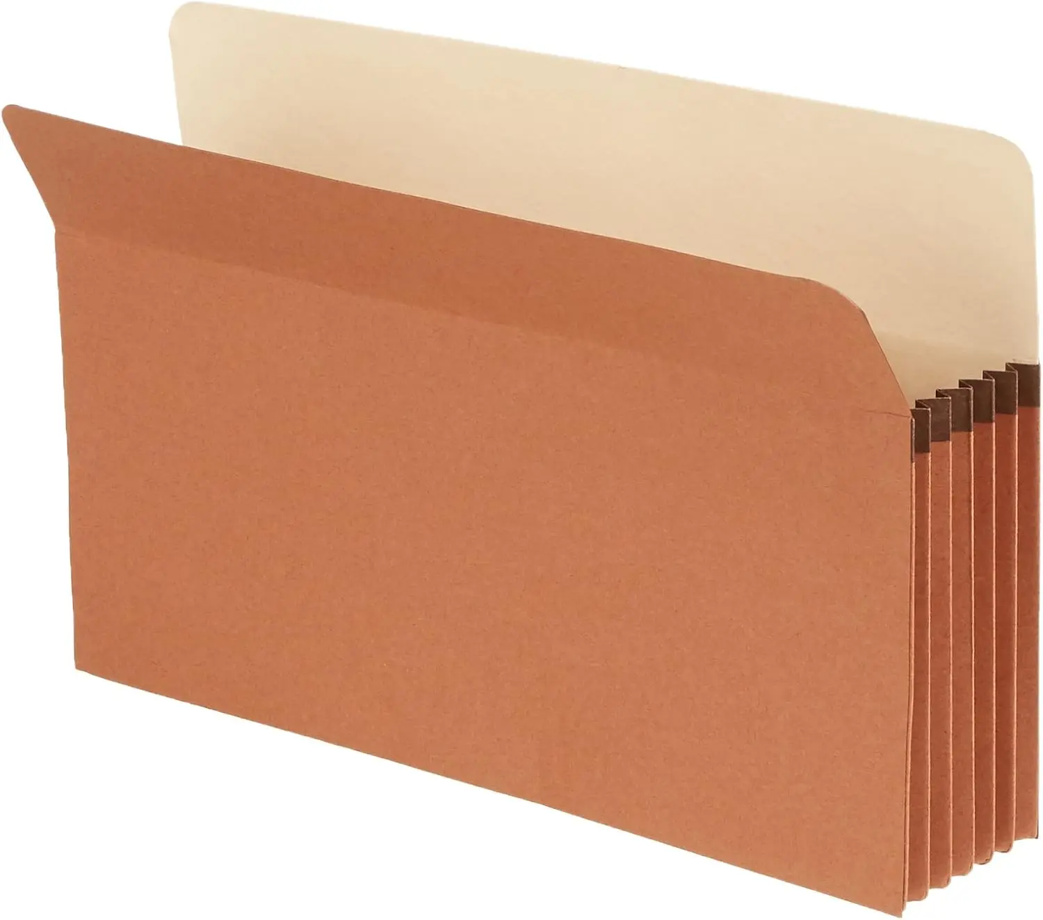 منظم مجلد ملفات الأكورديون الموسع بالحجم القانوني، 50 عبوة حمراء، قابل للتوسيع حتى 5-1/4 بوصة لتخزين المستندات الآمنة #4