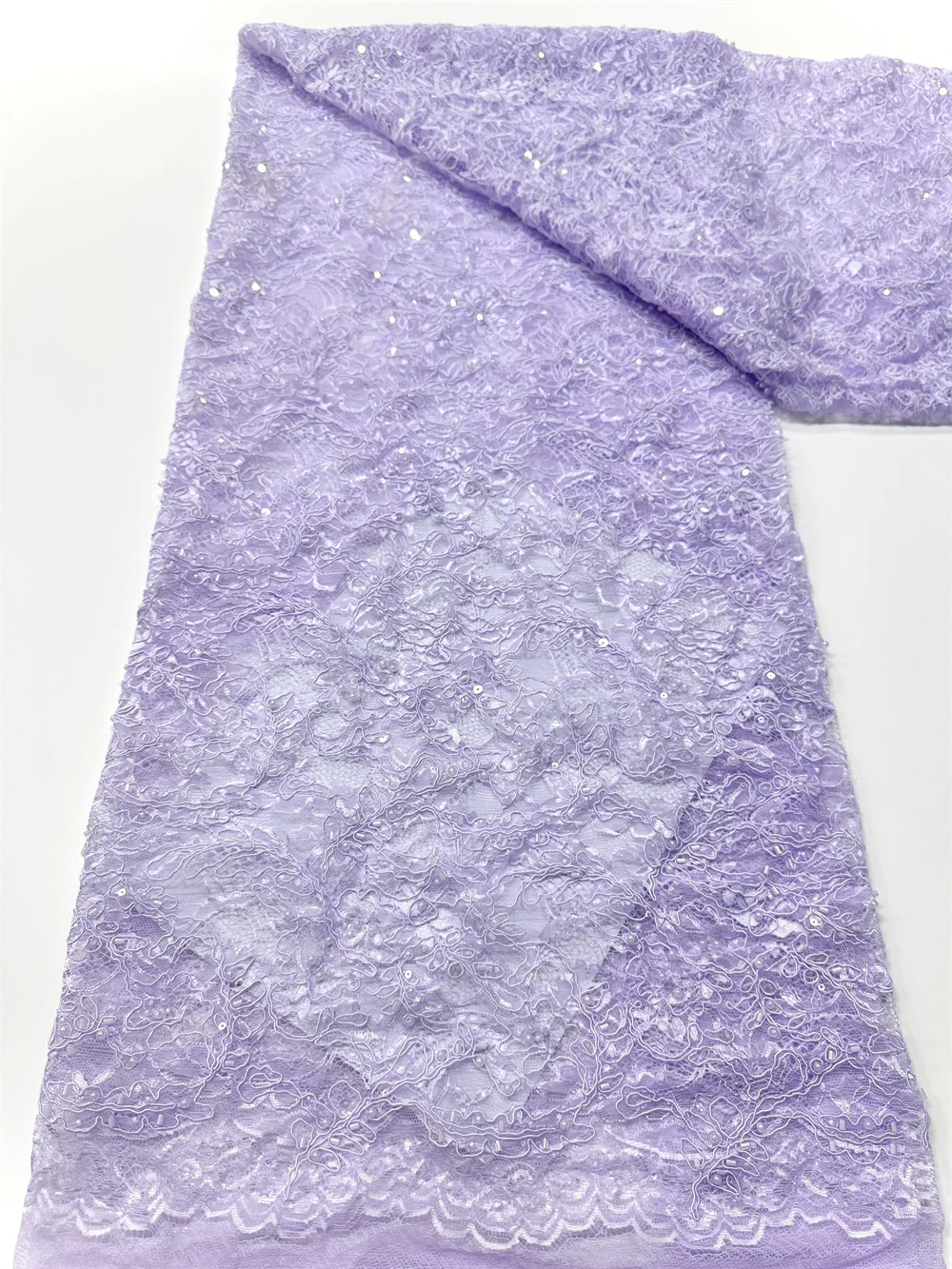 Afrikaanse tule kantstof met pailletten 2025, hoge kwaliteit Franse dikke lijn mesh bruidegom kantstof Nigeria voor het naaien van feestjurk