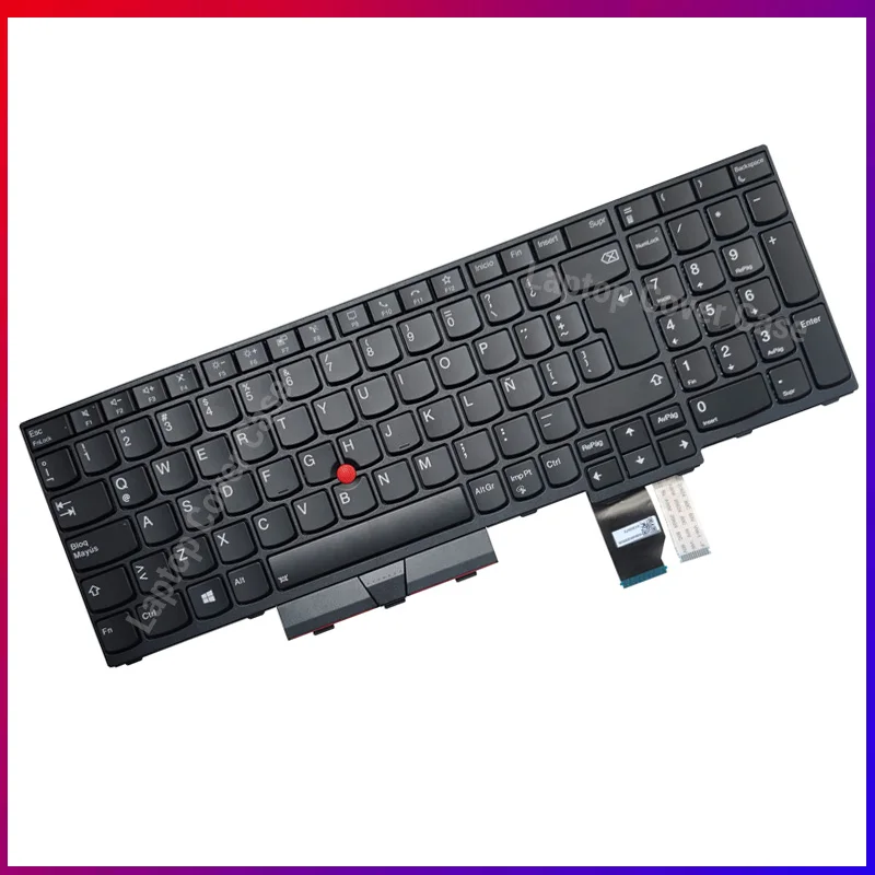 

НОВИНКА ДЛЯ Thinkpad P15 Gen 1,P17 Gen 1,T15G Gen 1 (не подходит для серии P15s P15 GEN 2 T15) Латинская испанская клавиатура 5N20Z74837