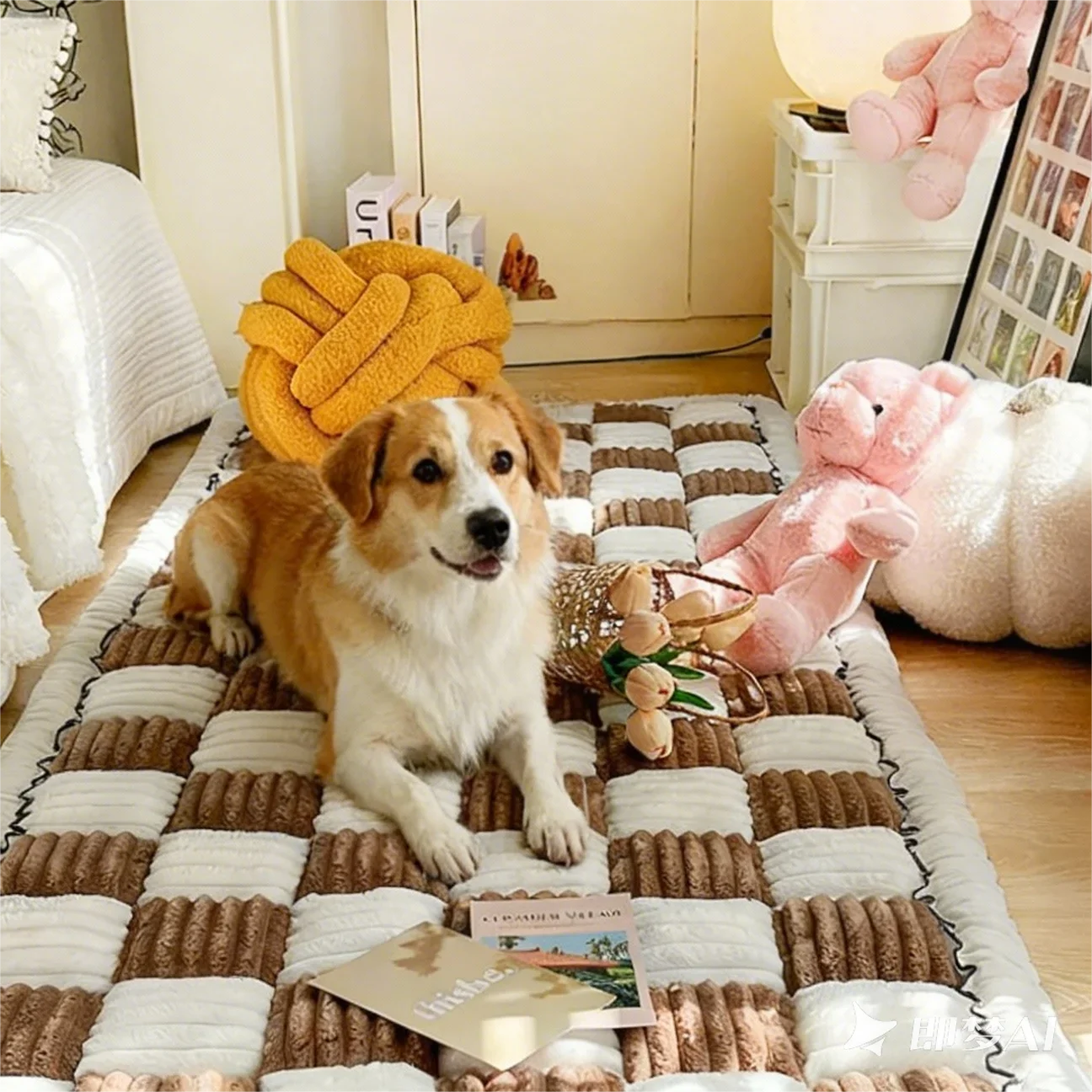 

Dog Mat for Winter Sofa Cover Car Seat Cover Winter pet mat Furniture Protector for Pets and Kids Dog Accessories