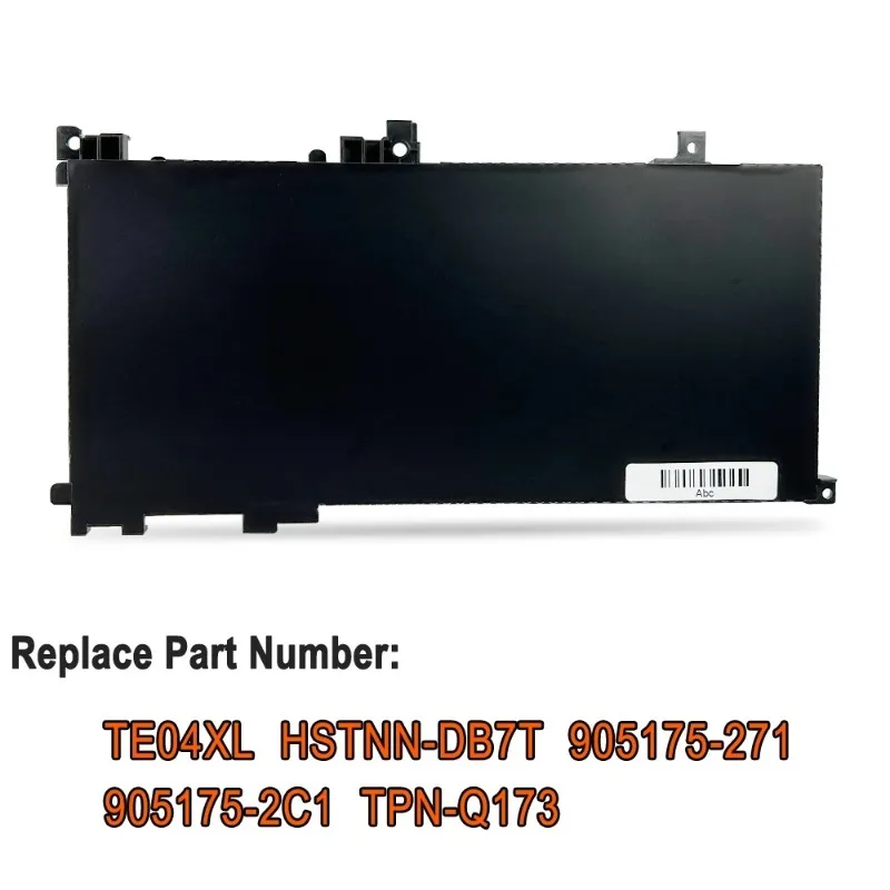 Laptop Battery TE04XL for HP OMEN 15-AX200 15- AX218TX 15-AX210TX 15-AX235NF 15-AX202N 15-BC200 HSTNN-DB7T 905277-855