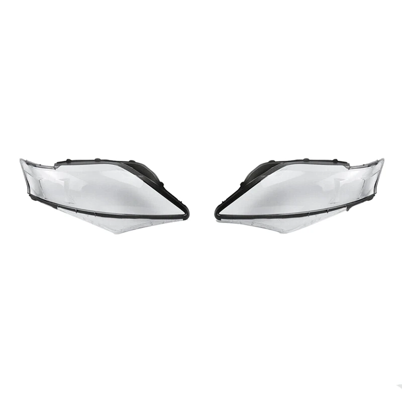 

1Pair Car Headlight Lens Cover Headlight Shade Shell Lens Lampshade For Lexus RX270 RX350 2009 2010 2011 Accessories