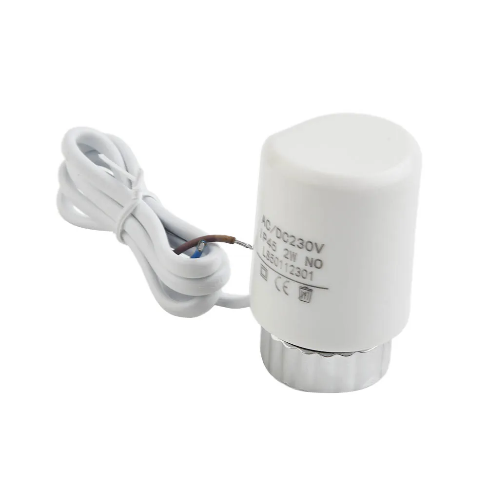 AC230 Normally Open/Close Thermal Electric Thermal Actuator Valve Head For Thermostat Manifold Underfloor Heating Radiator