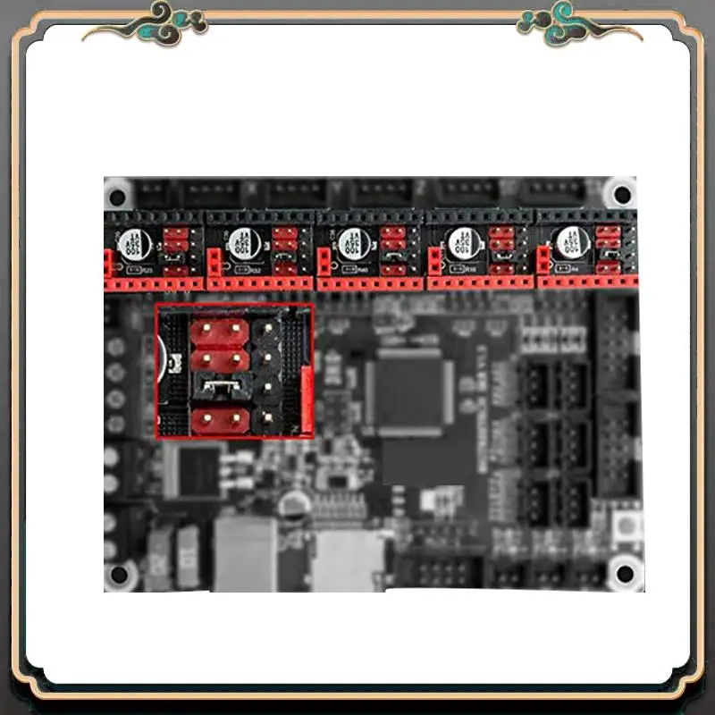 ASMA-5Pcs طابعة ثلاثية الأبعاد 2208 TMC2208 محرك متدرج سائق V2.0 Stepstick الترا صامت متوافق مع MKS Sgen L Gen L