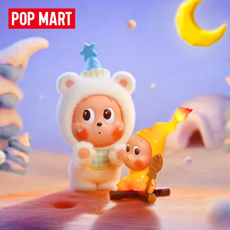 

Hot Selling Genuine Popmart Starry Night Frozen Earth Afternoon Warmth Series Figures And Ornaments New Arrivals Birthday Gifts