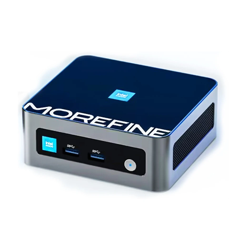 Morefine M9 프로 NUC 미니 PC, 13 세대 인텔 i7-13620H i5-1340P N100 DDR4 NVME 와이파이, 듀얼 HDMI2.0, 2.5G LAN, 휴대용 미니 컴퓨터