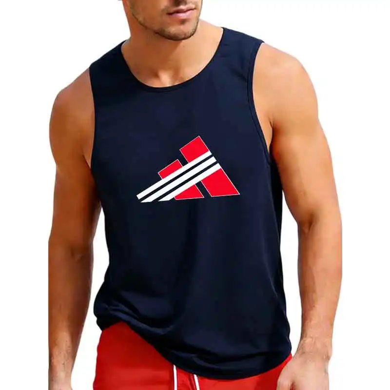 Men's Quiksilver 1969 Logo Print Tank Top Black Summer Surf Casual Sleeveless Tee