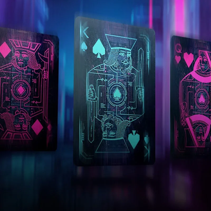 CYBERCITY Paper Playing  Cards New Poker Cards  Magician Collection Card Game