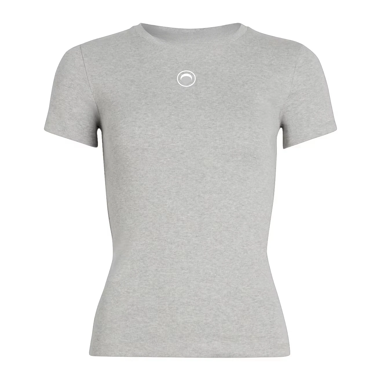 2025 جديد حار فرنسي جديد فاخر 2025 الربيع والصيف الهلال القمر اليومي الرياضة السفر المرأة قصيرة الأكمام #5