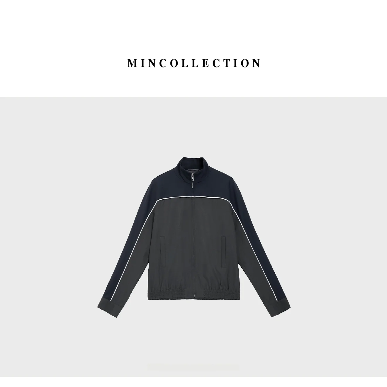 

Mincollection Color Blo ort Jaet, полушерстяное повседневное женское пальто из полиэфирного волокна, 30% шерсть, 70% застежка-молния