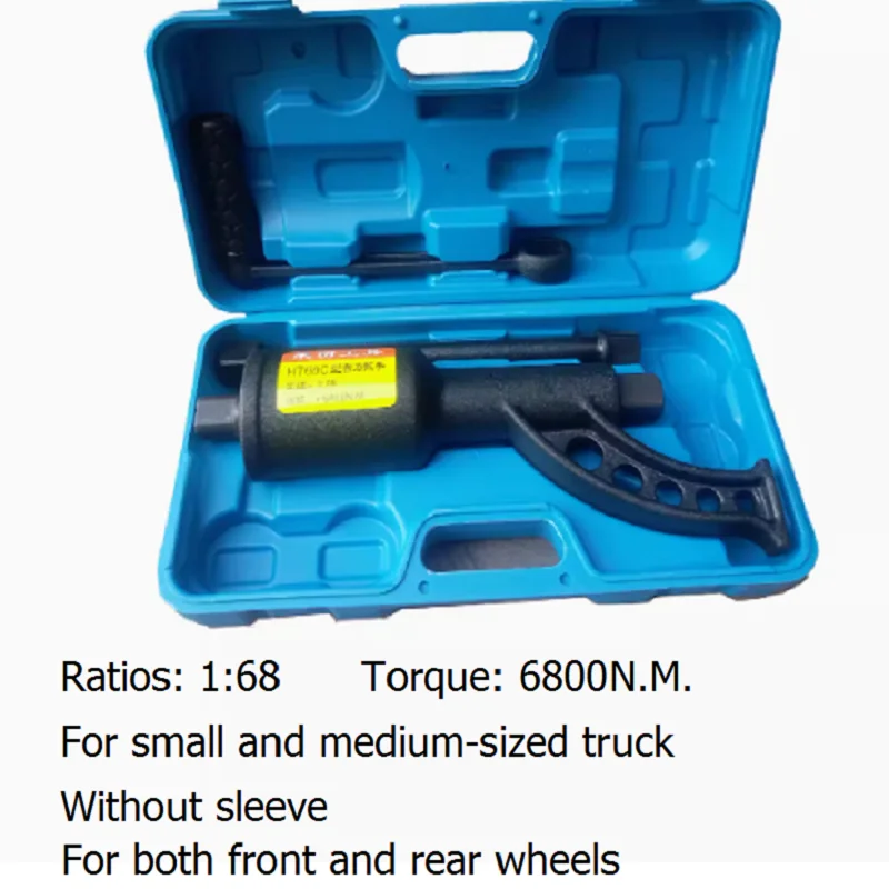 

Effortless wrench booster small medium size large truck tire disassembly and repair tool, deceleration sleeve screw