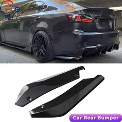 LAICY For Lexus IS250 IS350 06-13 Car Rear Bumper Splitter Diffuser Canard Wrap Spoiler Side Fender Skirt Lip Chin Body
