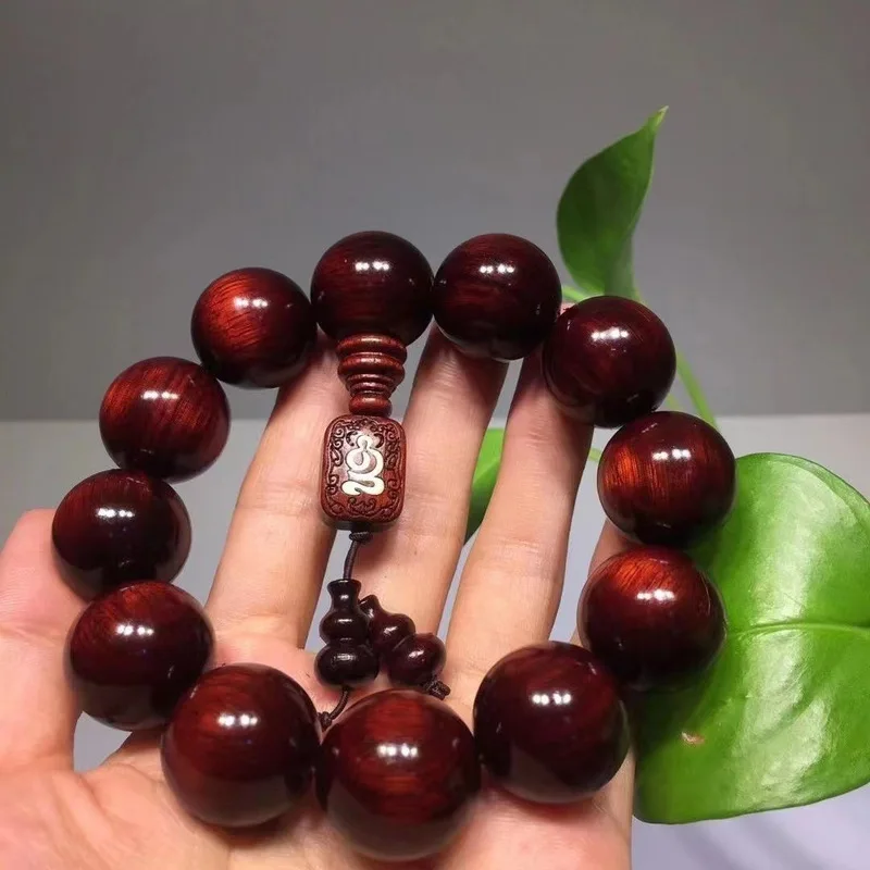 Rosewood 2.0 - bracelet, hand-held cultural item, made from old wood with oil content and high density