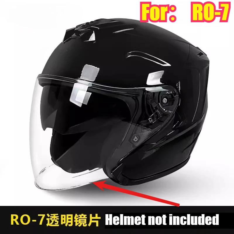 

Оригинальные линзы для мотоциклетного шлема RO-7, специальная сменная маска, лобовое стекло, мотоциклетный шлем, козырек, аксессуары
