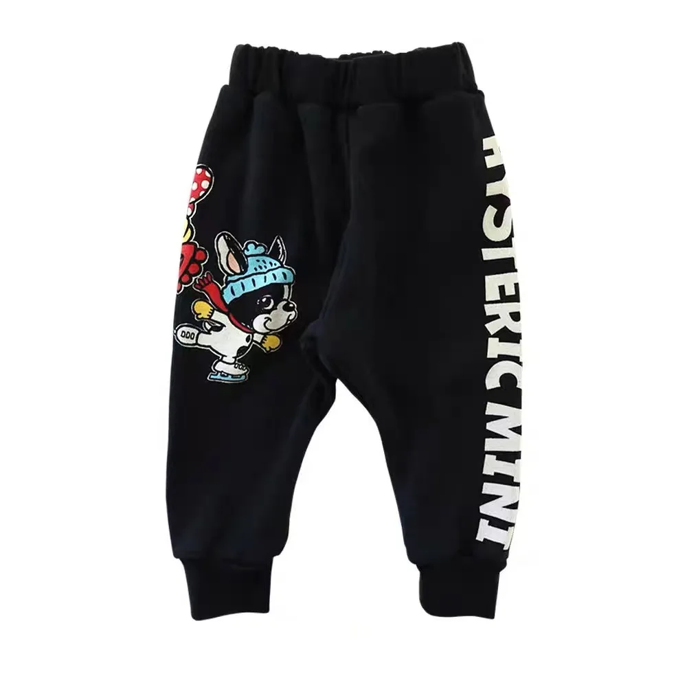 

Модный дизайнерский детский комплект с капюшоном и спортивными штанами осень/зима 2025 г.