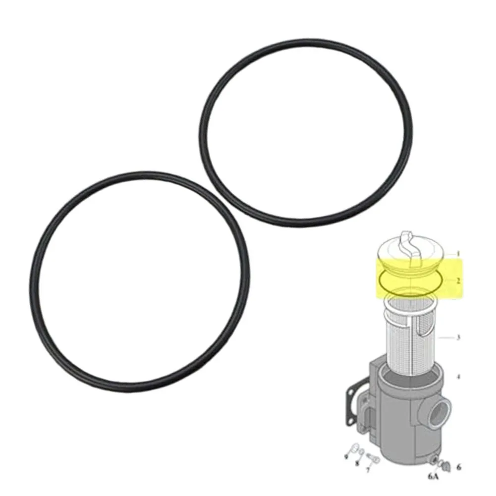 2 Pack Black Rubber O-Rings U9-229 805-0436 O-218 Gasket Seal For For Pentair For Sta-Rite Pool Parts Replacement Accessories