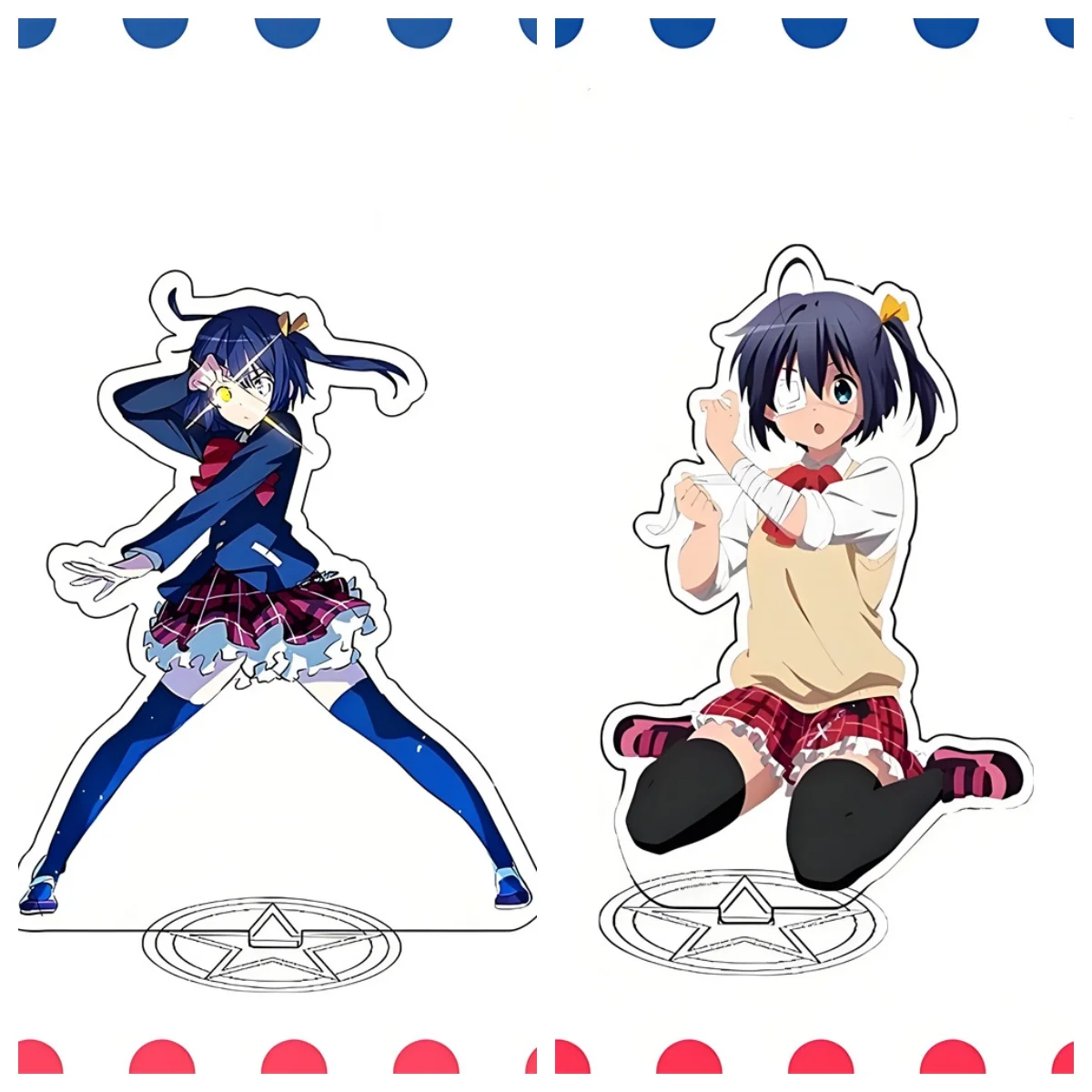 15CM Anime Love, Chunibyo & Other Delusions  Model Cosplay Charm Characters Ornament Accessories Goods Collection Gifts