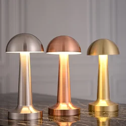 LED Table Lamp 3 Colors Options Modernist Art Deco Lamp Touch Control Cordless Chargeable LED Desk Lamp Suitable for Home Decor