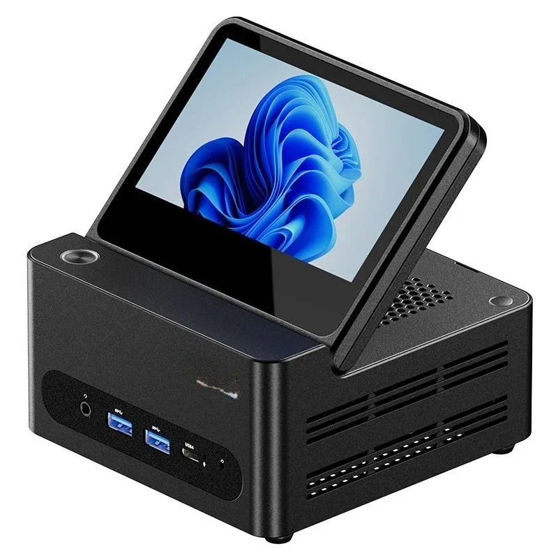 OEMMini host, high-performance computer desktop high computing power with display screen